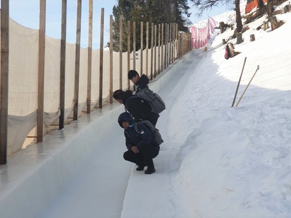 ▲▼冬青奧雪車隊賽前準備。（圖／中華奧會提供）