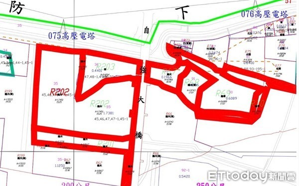 ▲劉男承租紅線內7筆濁水溪公有河川地。（圖／ETtoday資料照，翻攝）