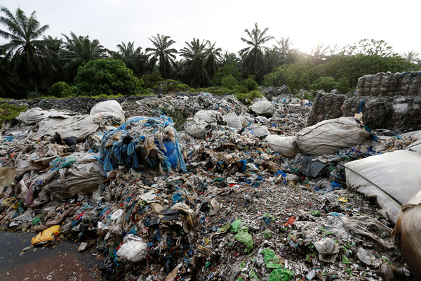 ▲▼馬來西亞非法的回收場。（圖／路透）