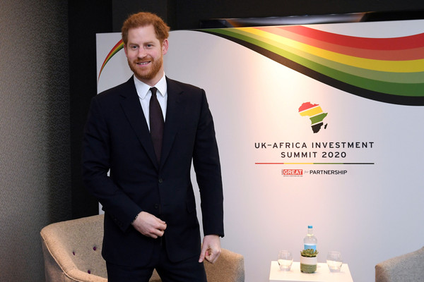 ▲英國哈利王子（Prince Harry）於20日出席非洲21國峰會。（圖／路透）