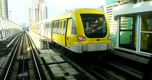 捷運環狀線開放免費試乘，預計月底正式通車。（圖／中信房屋提供）
