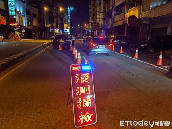 ▲台南市警二分局將於1月27日、28日執行取締酒後駕車暨防制危險駕車專案勤務，以維護大眾安全。（圖／記者林悅翻攝）