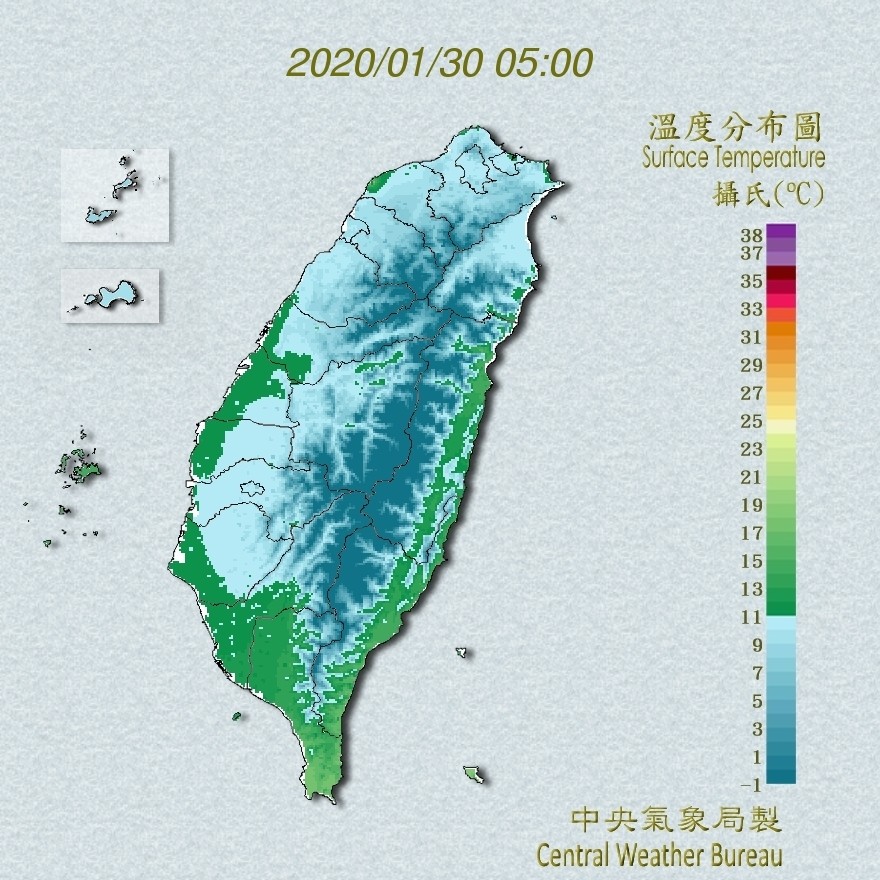 天氣圖。（圖／氣象局）