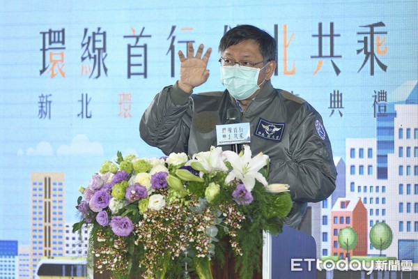 ▲▼捷運環狀線通車典禮，台北市長柯文哲致詞。（圖／記者湯興漢攝）