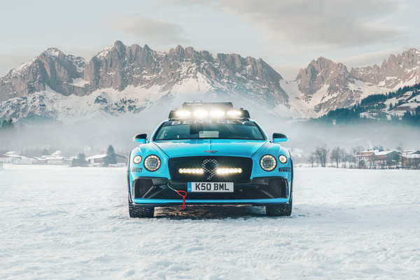 ▲賓利Ice Race Continental GT參加奧地利GP ICE RACE。（圖／翻攝賓利）