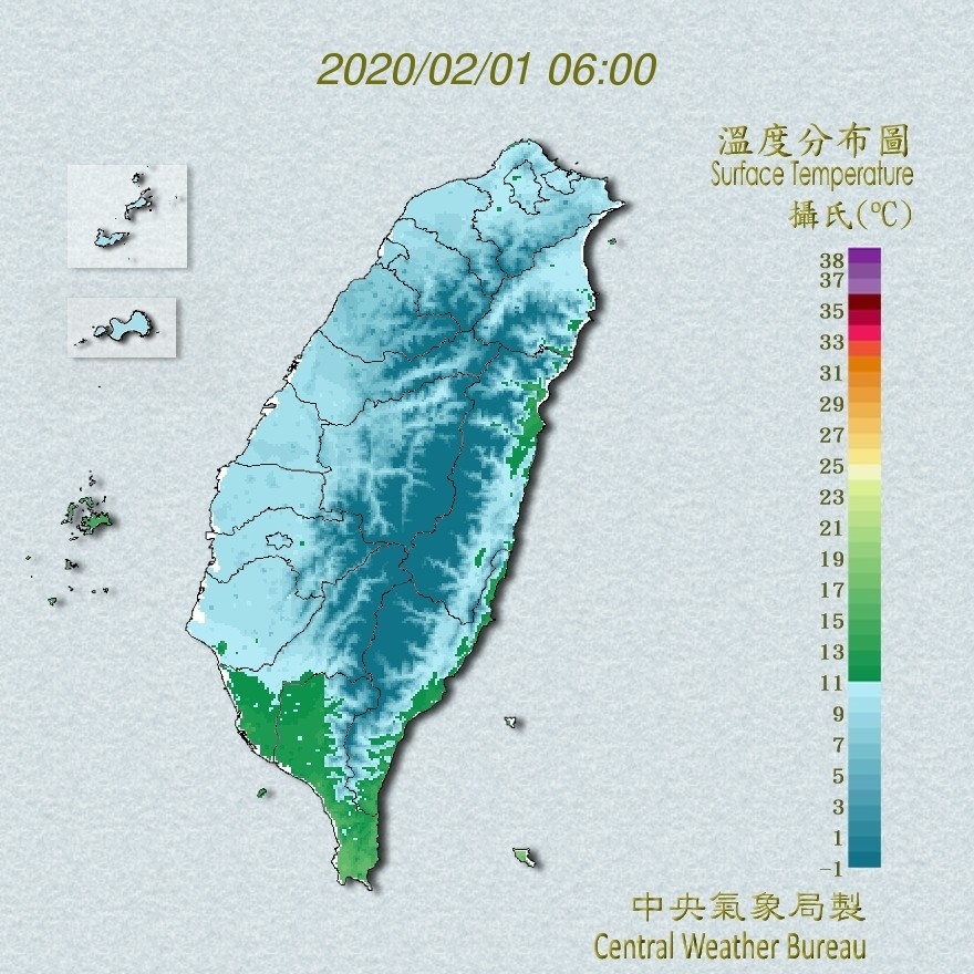 天氣圖。（圖／氣象局）