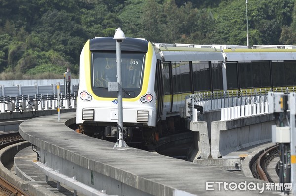 ▲▼新北捷運環狀線列車外觀。（圖／記者湯興漢攝）