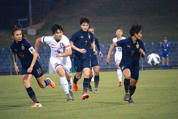 ▲▼ 奧運女足資格賽，中華女足vs.泰國           。（圖／中華足協）