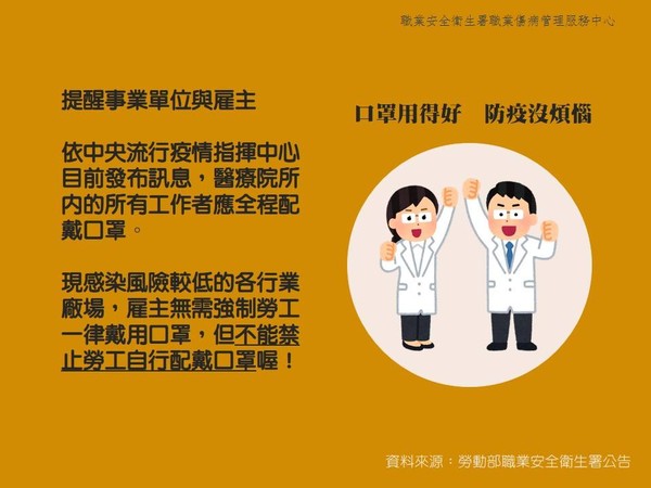 ▲▼口罩重覆利用懶人包。（圖／職業傷病管理服務中心提供）