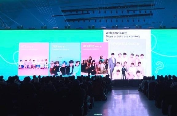 ▲韓網爆BigHit娛樂公司說明會出現了SEVENTEEN身影。（圖／翻攝自THEQOO）