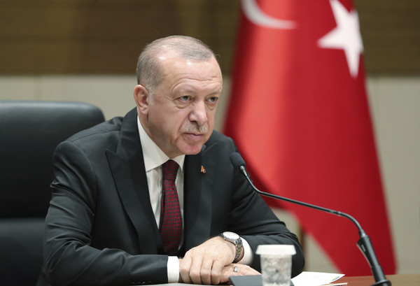 ▲土耳其總統艾爾段（Recep Tayyip Erdogan）。（圖／達志影像／美聯社）