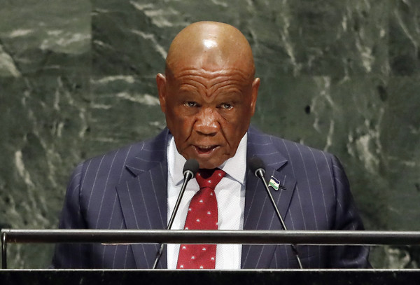 ▲賴索托（Lesotho）總理塔巴內（Thomas Thabane）。（圖／達志影像／美聯社）