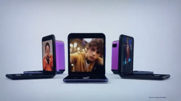 ▲三星在奧斯卡頒獎典禮公開折疊螢幕手機Galaxy Z Flip宣傳片。（圖／YouTube）