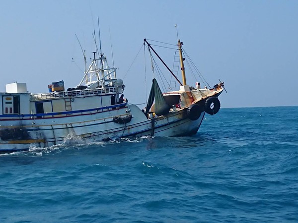 ▲雷達鷹眼查緝違規拖網。（圖／記者翁伊森翻攝）