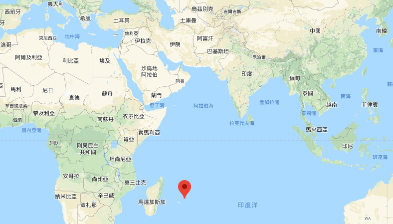 ▲▼印度洋島國模里西斯。（圖／翻攝自Google地圖）