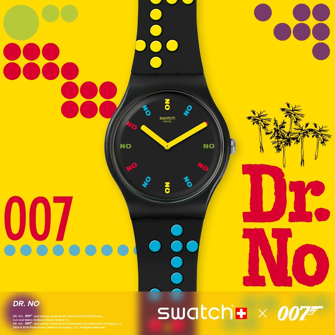 ▲▼Swatch 007錶             。（圖／公關照）