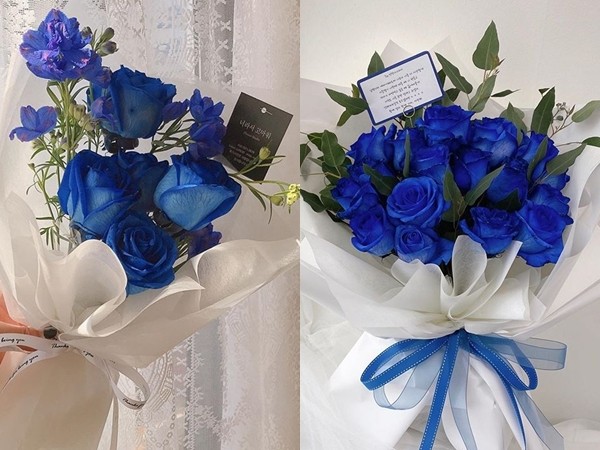 玫瑰也染上年度色 經典藍 花束神秘感大增配滿天星好浪漫 Et Fashion Ettoday新聞雲