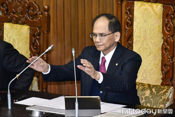 ▲▼立法院新會期開議，立法院長游錫堃。（圖／記者李毓康攝）