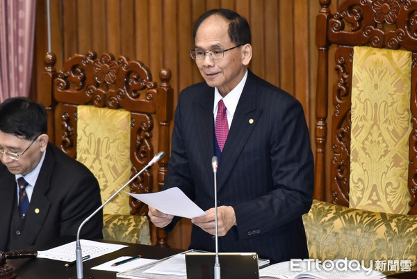 ▲▼立法院新會期開議，立法院長游錫堃。（圖／記者李毓康攝）