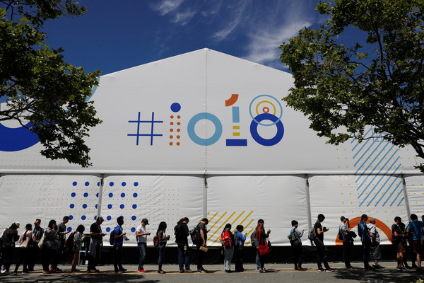 ▲▼Google I/O,Google開發者大會。（圖／路透社）