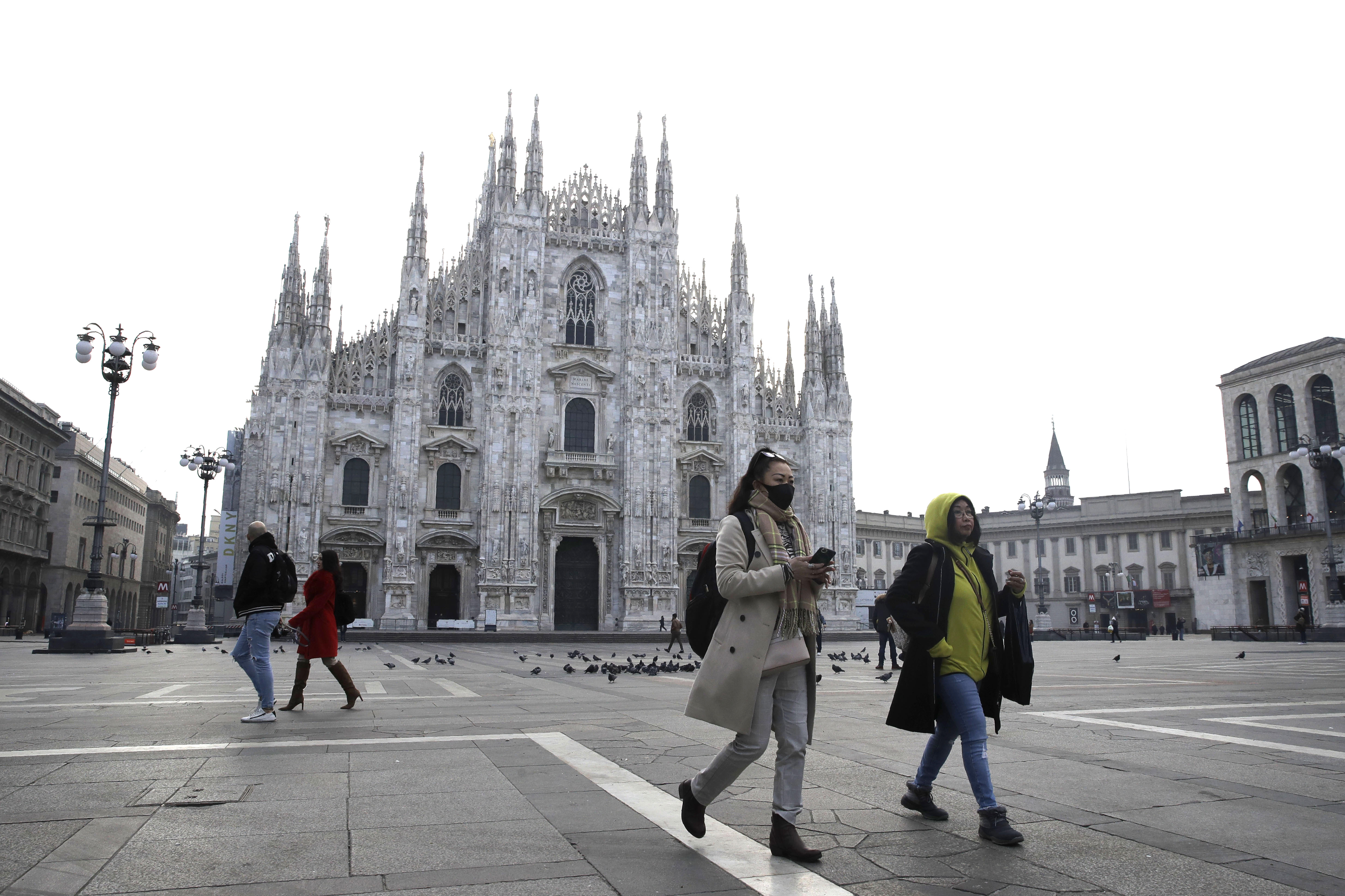 ▲▼ 義大利米蘭大教堂Duomo di Milano。（圖／達志影像／美聯社）