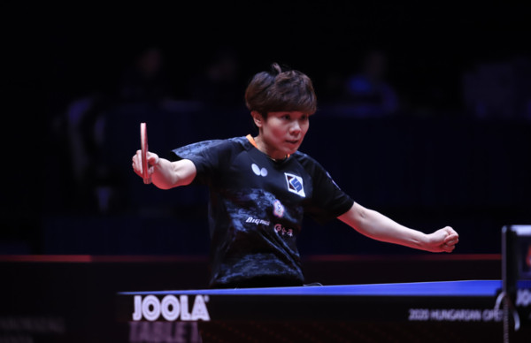 ▲▼匈牙利桌賽，鄭怡靜。（圖／取自ITTF）