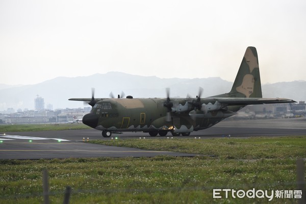 ▲▼空軍編號1309 C-130大力神運輸機。（圖／記者湯興漢攝）