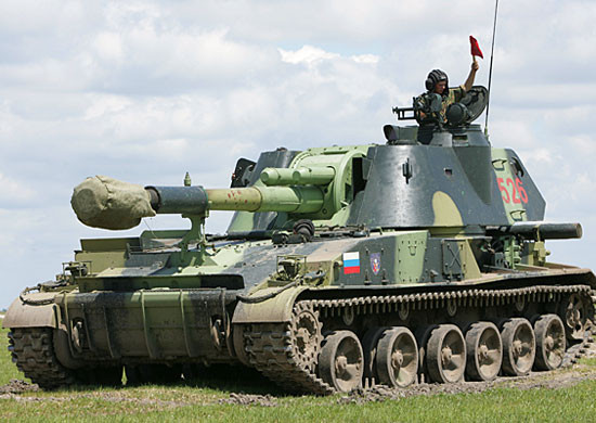 ▲俄羅斯射速最快的2S35自走炮（2С3）。（圖／俄羅斯聯邦國防部Минобороны России）