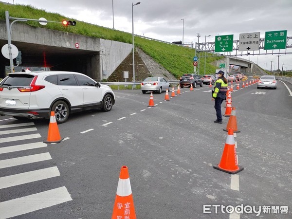 ▲▼228連假宜蘭將再現車潮，宜縣警局估動員1千900人次警民力及交通快打疏解壅塞。（圖／記者游芳男翻攝，下同）