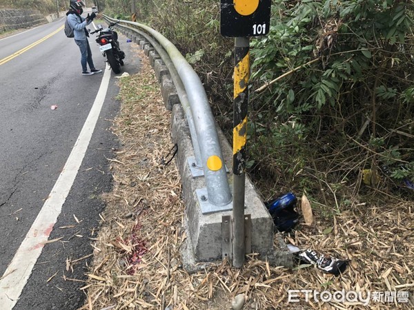 ▲▼ 南橫車禍            。（圖／記者洪正達翻攝）