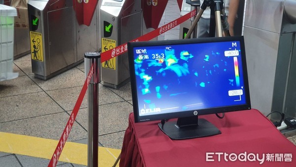 ▲▼台北車站試辦增設紅外線熱顯像儀。（圖／記者陳家祥攝）