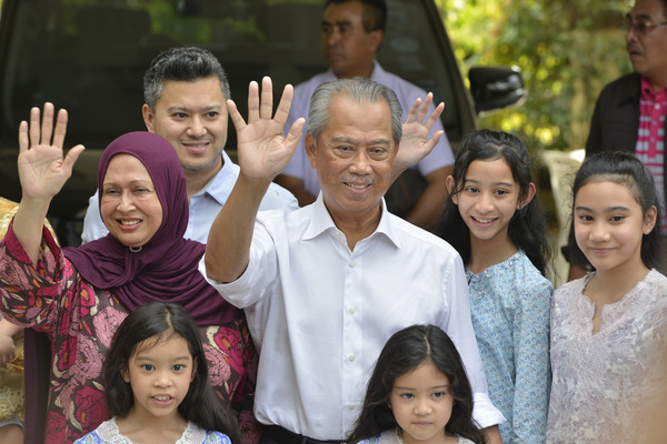 ▲▼ 馬來西亞第8任元首出爐，是土著團結黨主席慕尤丁（Muhyiddin Yassin）。（圖／達志影像／美聯社）