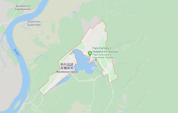 ▲▼ 熱列茲諾哥爾斯克。（圖／Google map）