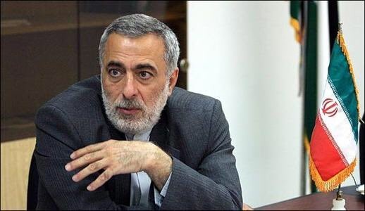 ▲伊朗外交部長扎里夫（Mohammad Javad Zarif）的前任顧問侯賽因（Hossein Sheikholeslam）。（圖／翻攝Twitter@Faghihimostafa1）