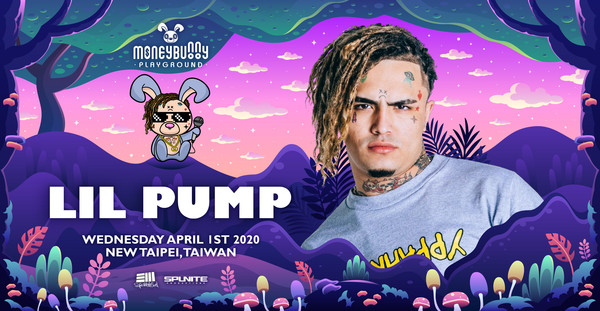 ▲▼Lil Pump（利爾·龐普），4 月 1 日即將首度來台，並登上「Moneybunny Playground 戶外嘻哈演唱會」。（圖／Spunite提供）
