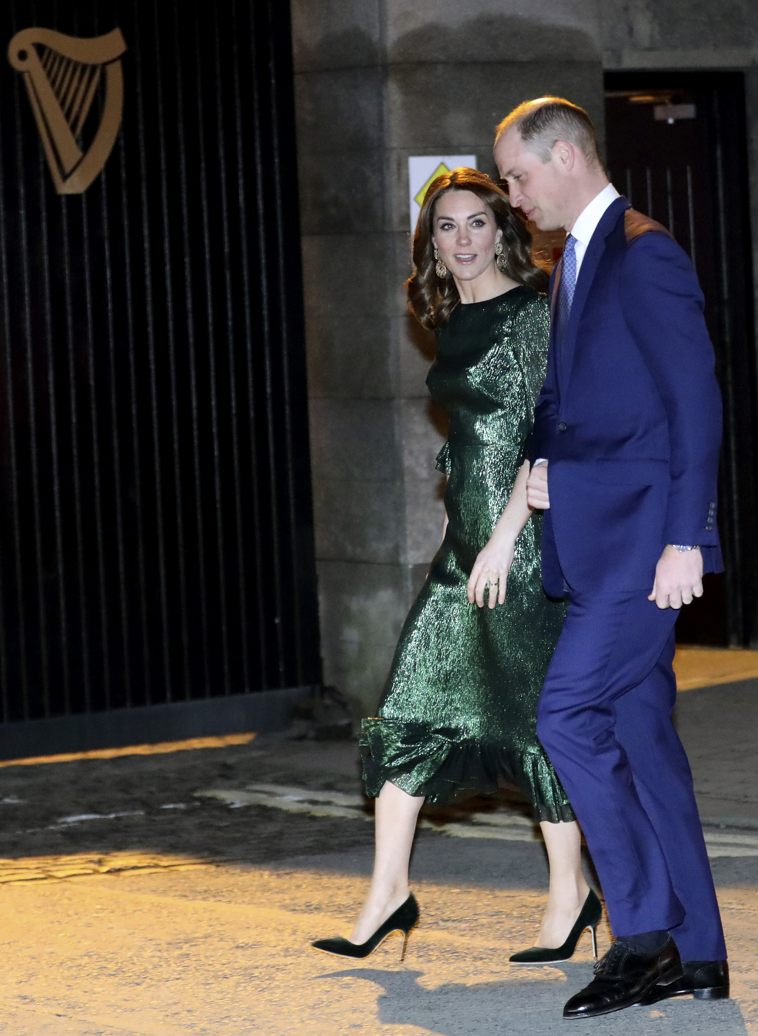 ▲威廉王子與凱特造訪愛爾蘭 。（圖／達志影像／美聯社）