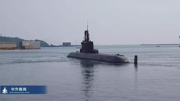▲南韓海軍自主研發的最新型潛艇KS-III型核動力彈道導彈潛艇。（圖／翻攝大陸網站）
