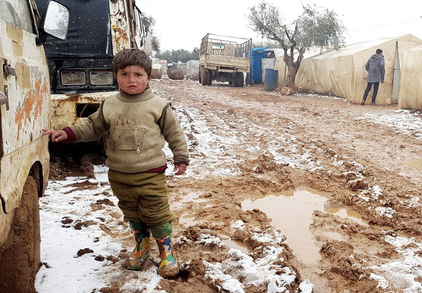 ▲敘利亞的孩子們每天都餓著肚子，忍著寒冷，心裡還背負著經歷戰亂的創傷。（圖／台灣世界展望會提供）