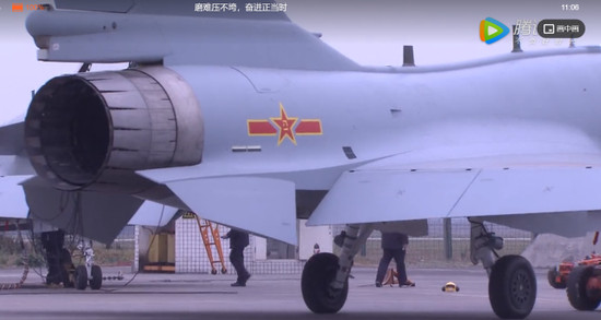 ▲▼新一批次的殲-10C進行試飛，明顯已換上大陸國產太行發動機。（圖／翻攝自大陸網站）
