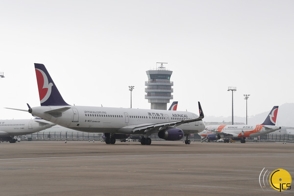 ▲▼澳門包機飛抵武漢！自行派機「6醫護隨行」預計接回58人。（圖／澳門政府新聞局）