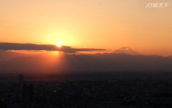 ▲去這裡　竟然可以漂浮在東京半空看富士山（圖／行遍天下）