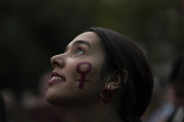 ▲國際婦女節,烏拉圭,蒙德維的亞,Montevideo。（圖／達志影像／美聯社）