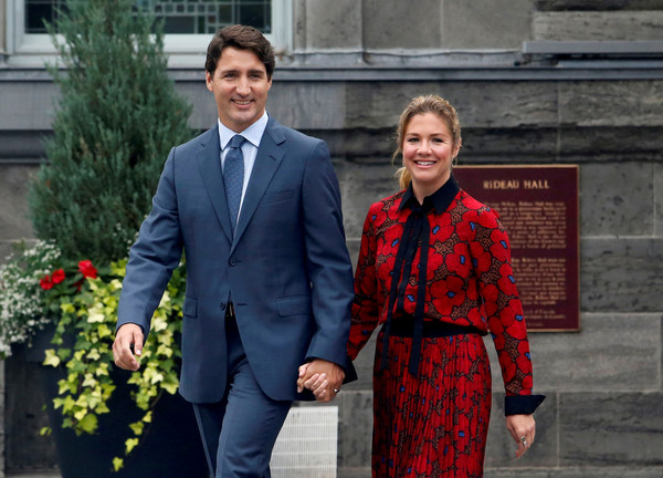 ▲▼加拿大總理杜魯道（Justin Trudeau）妻子蘇菲格雷戈瓦（Sophie Gregoire）。（圖／路透）