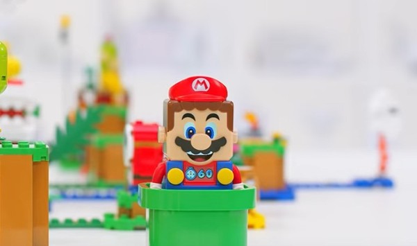 ▲lego super mario。（圖／翻攝自Youtube樂高）