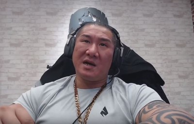 网路红人馆长14日直播时大怒说,许多人在杀人后