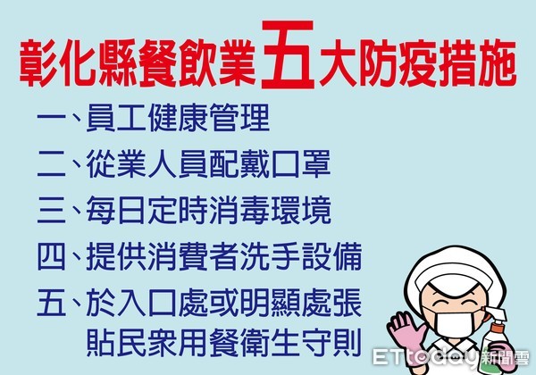 ▲▼彰化縣長王惠美到大賣場示範外食衛生守則。（圖／彰化縣政府提供）