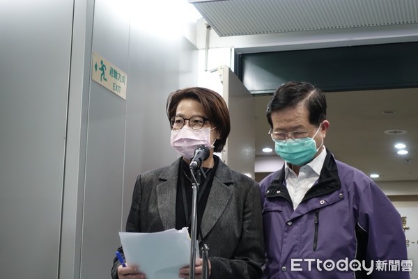 ▲▼台北市副市長黃珊珊說明疫情。（圖／記者楊亞璇攝）