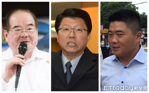 ▲李乾龍、謝龍介、顏寬恒。（合成圖／資料照）