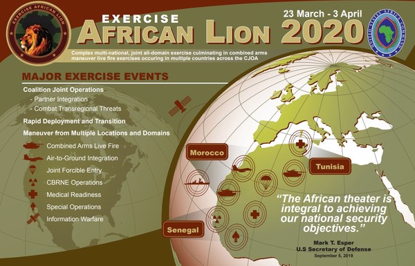 ▲▼2020非洲雄獅軍演。（圖／翻攝自美國駐非洲陸軍官方網站）