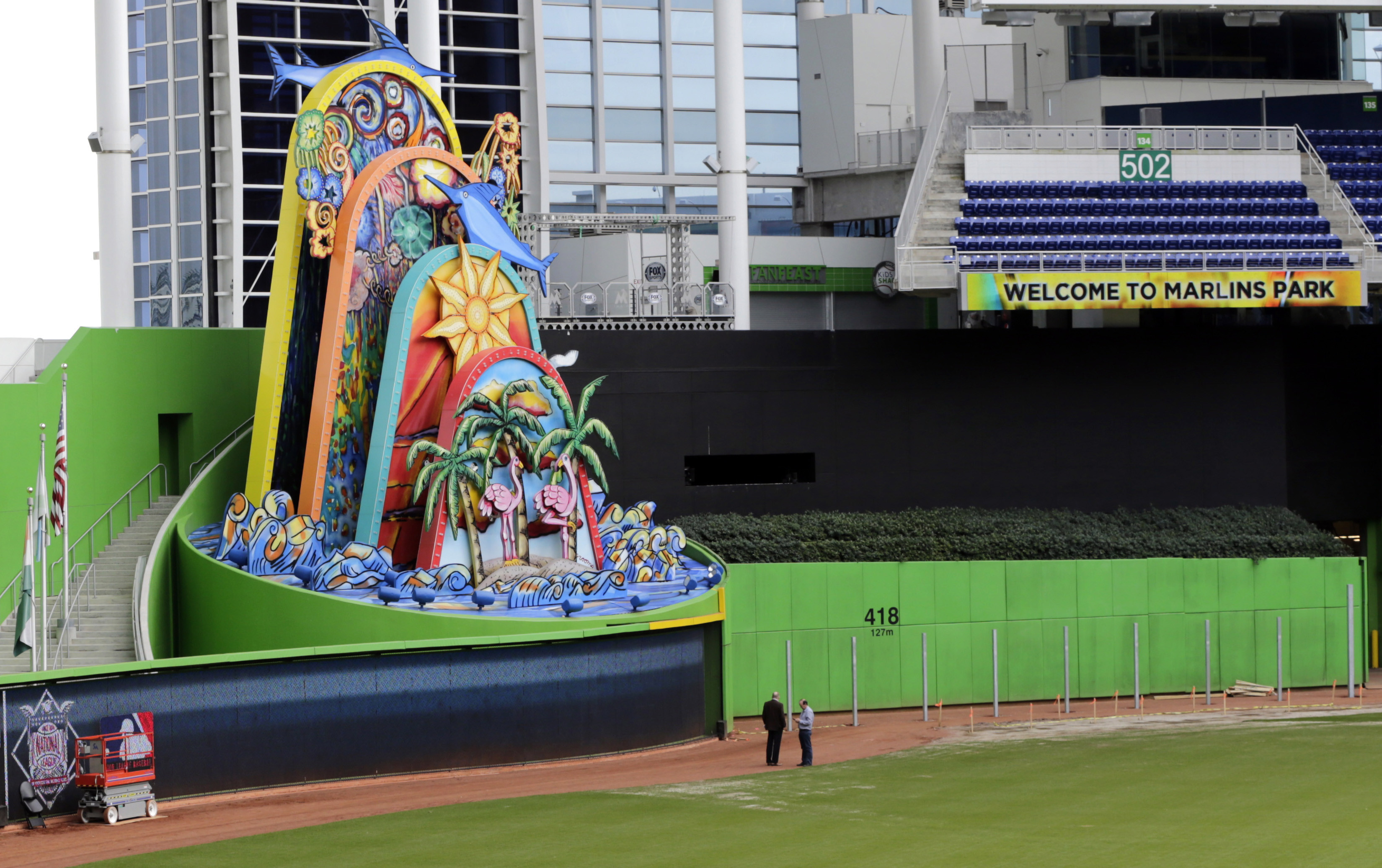 ▲馬林魚棒球場（Marlins Ballpark）。（圖／達志影像／美聯社）